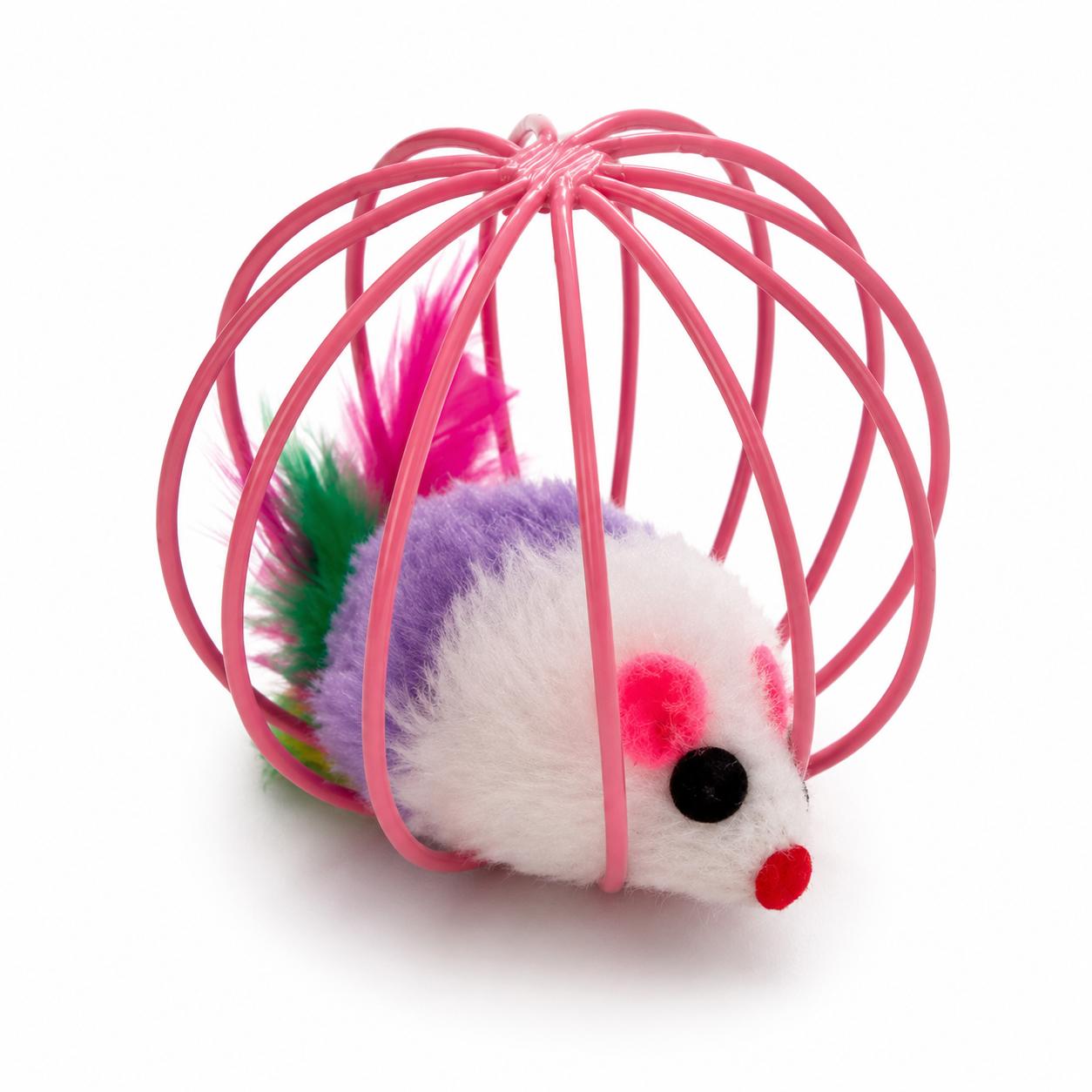 shakingtails_catToyMouseCage Cat Toy - Mouse Cage - Image 1
