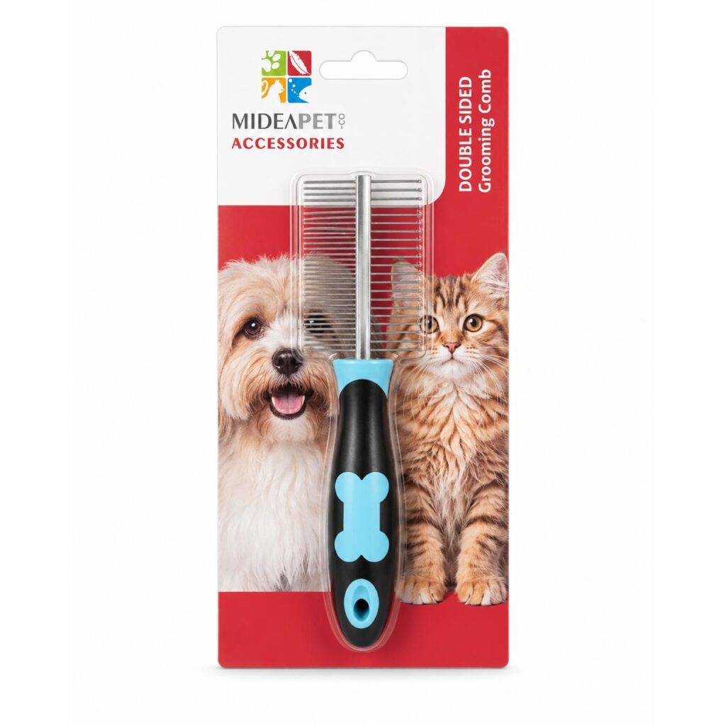 Double Sided Grooming Comb for Cats and Dogs