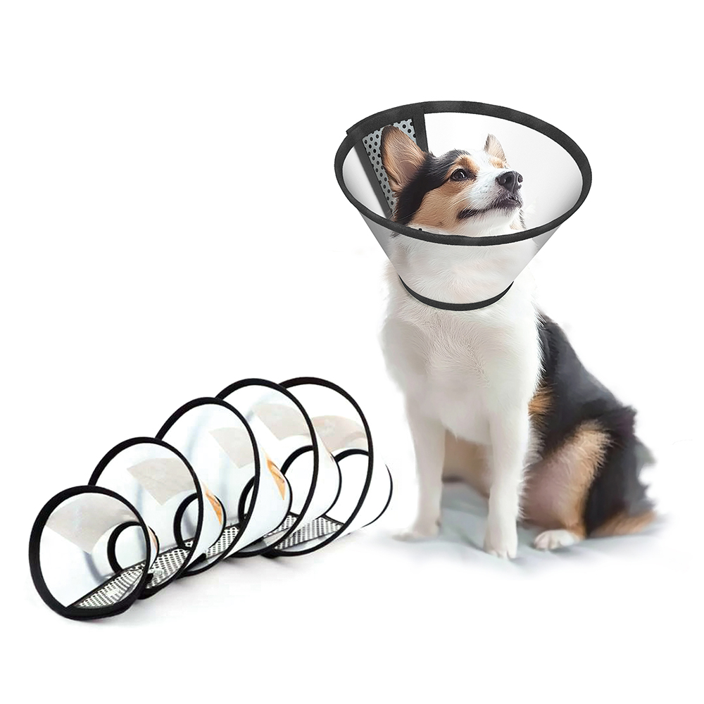 shakingtails_neckProtectorGuard2 Adjustable Neck Protector for Dogs and Cats - Image 1