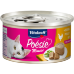 Vitakraft Poésie Mousse Adult Wet Cat Food – Chicken (85g Can)