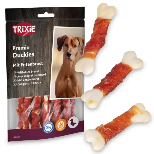 Trixie PREMIO Duckies Dog Treats – Duck Breast (100g)