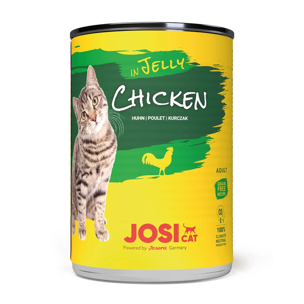 4032254774099_Katze_JosiCat_3x4_Chicken_in_Jelly_400gvka JosiCat Chicken in Jelly Grain-Free Adult Wet Cat Food 400g