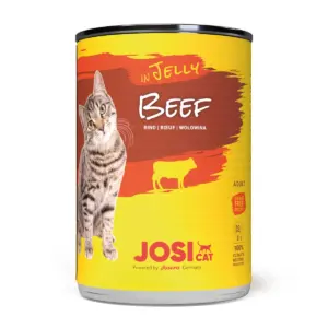JosiCat Beef in Jelly Grain-Free Adult Wet Cat Food 400g